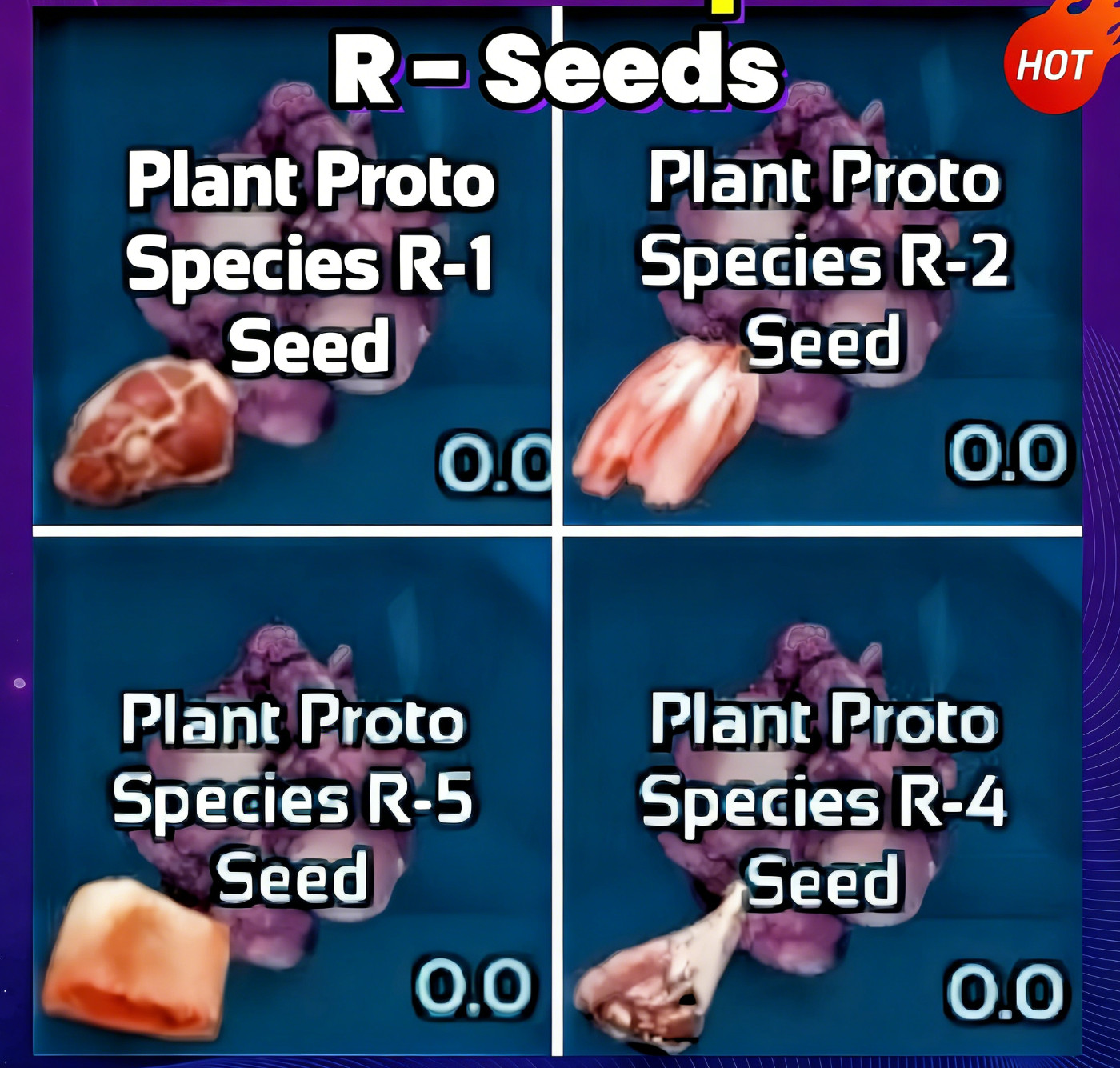Ark Survival Ascended PVE   Plant Proto Meat Seed 🤩R1/R2/R3/R4/R5 PC/PS/XBOX