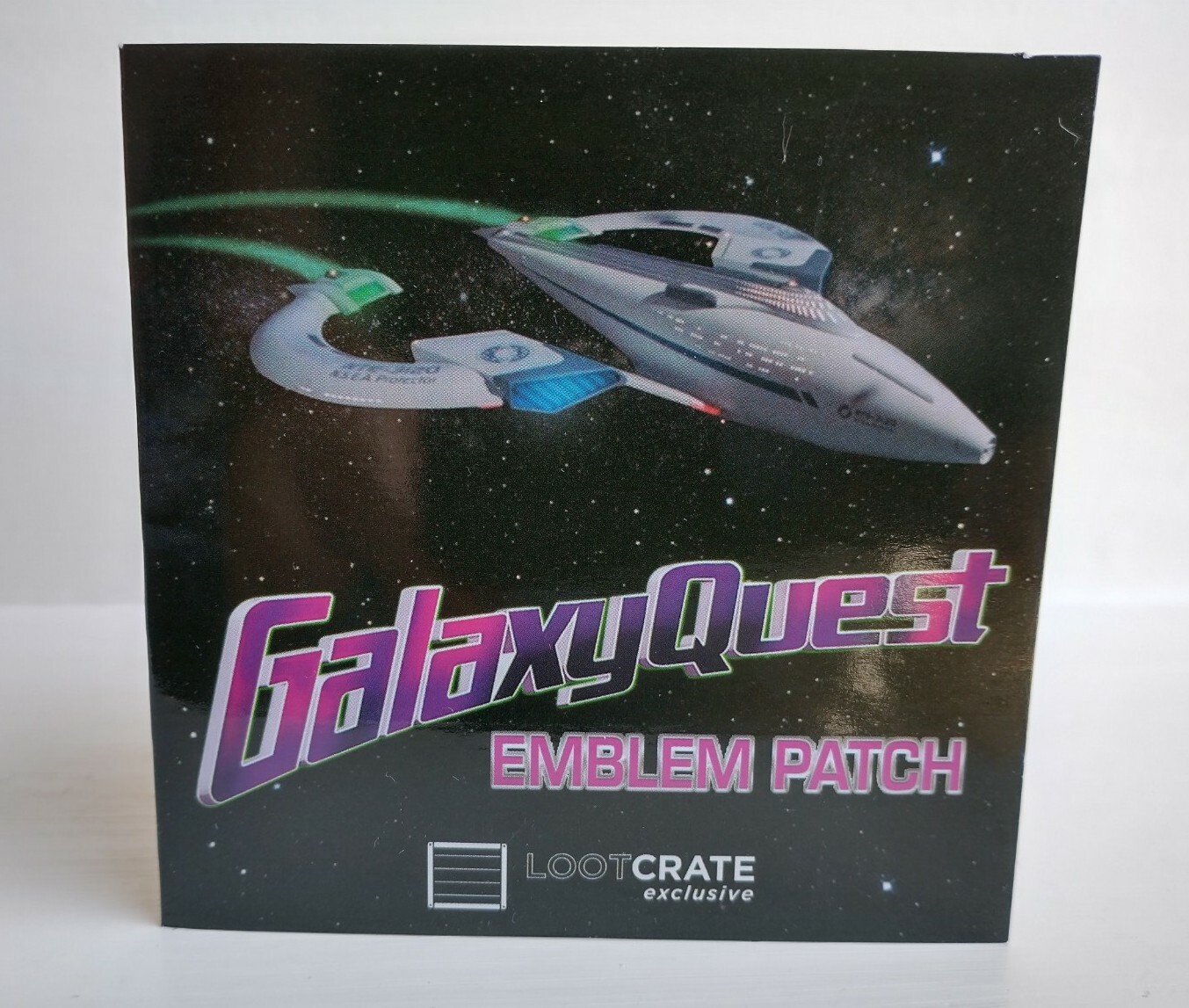2015 Loot Crate Galaxy Quest Emblem Patch