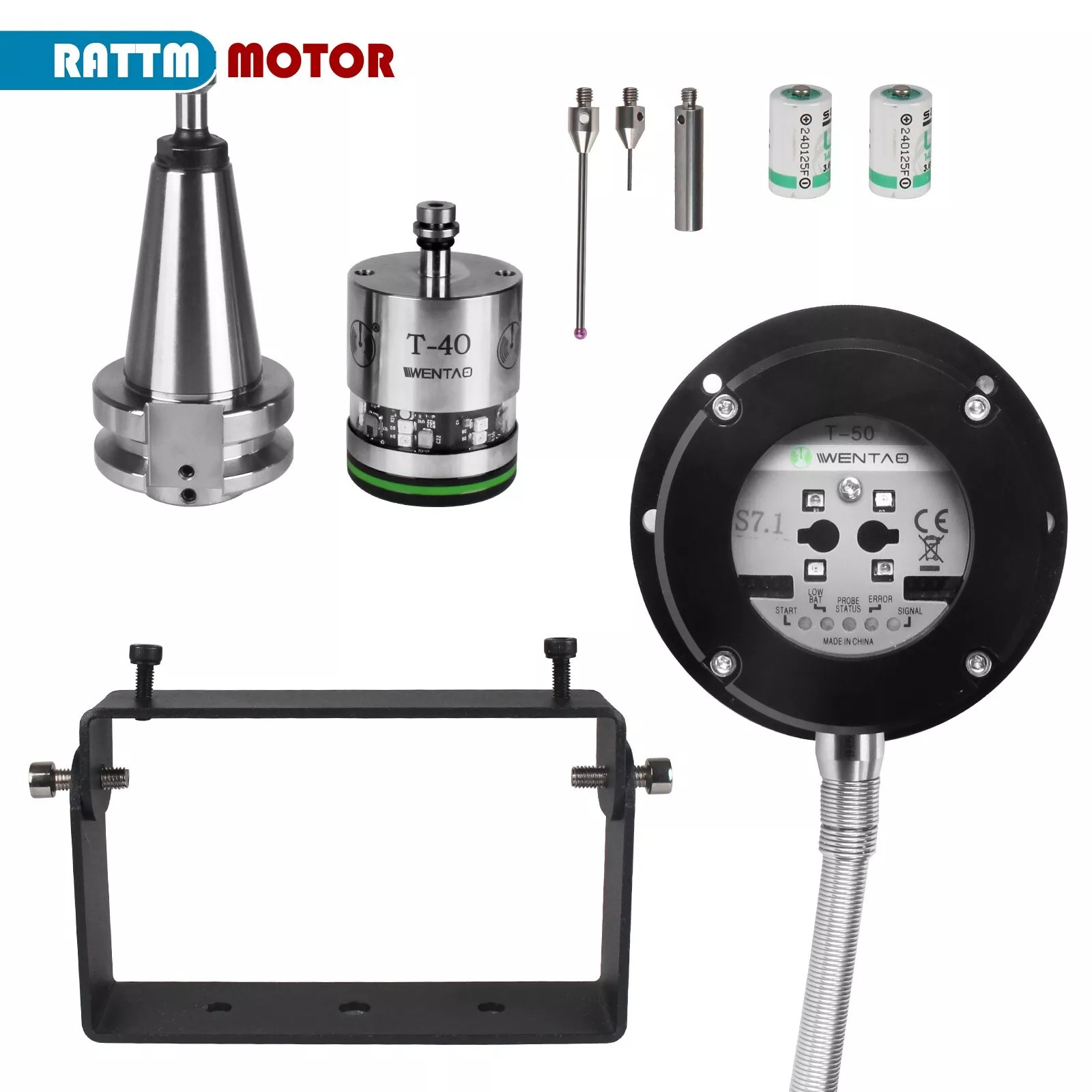 T40 3D Sensor Finder CNC Machining Center Tool Wireless Infrared Trigger Probe