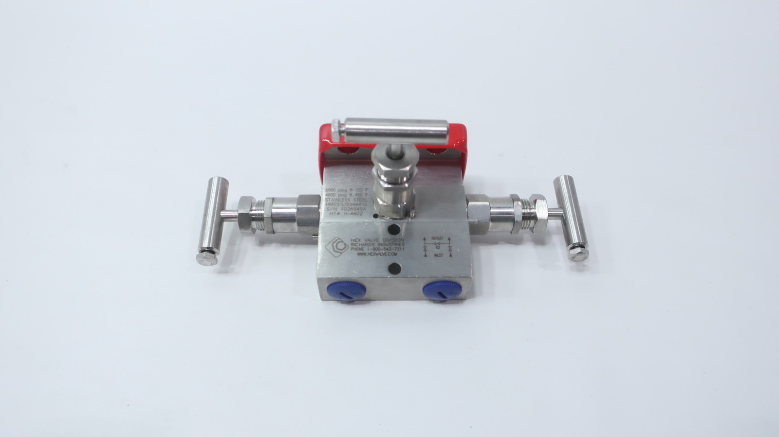 Hex HM531U3399413 Stainless Manifold 6980psi