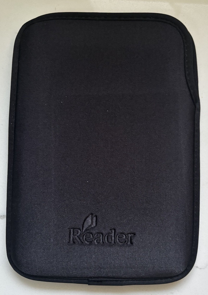 Sony Reader PRS-600 Touch eBook + Case & SD Card – Needs Battery – AS IS