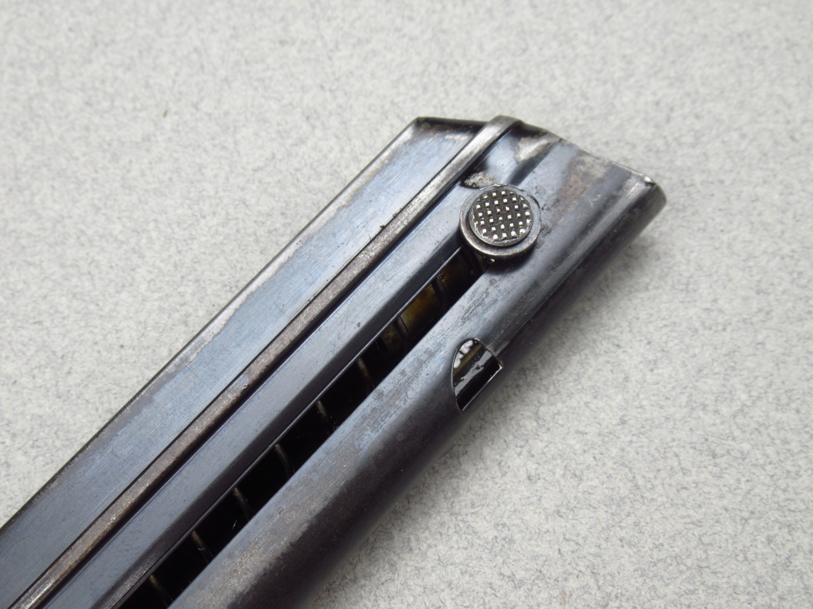 WWII Police LUGER P08 MAGAZINE German 9mm DWM Erfurt Mauser
