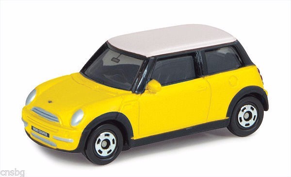 NEW! Ertl 1/64 Mini Cooper ( YELLOW )