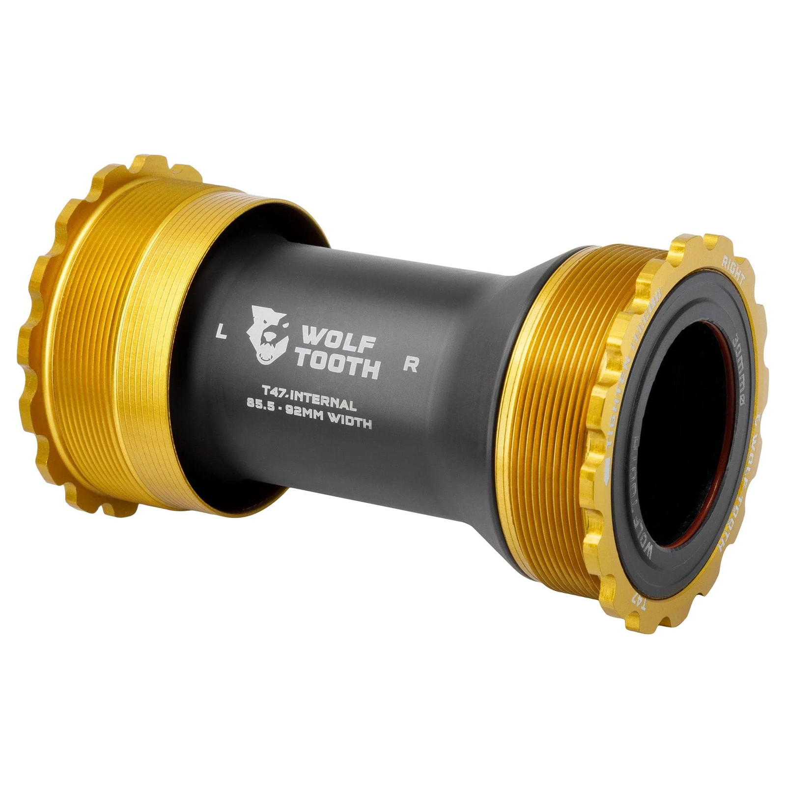 Wolf Tooth T47 Internal Bottom Bracket 30mm Gold