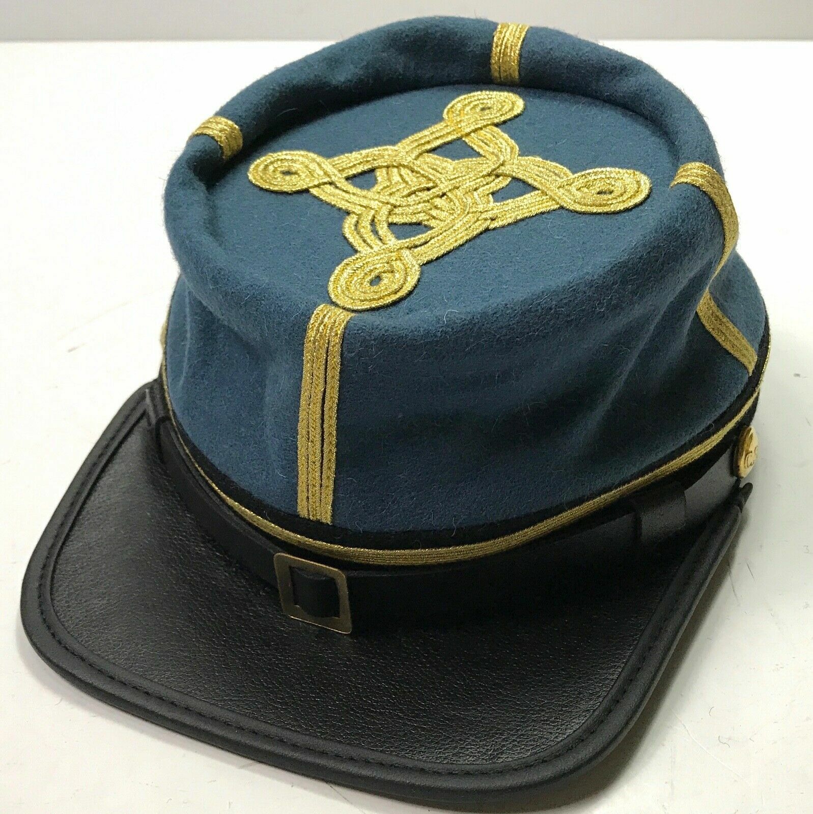 CIVIL WAR CONFEDERATE CSA COLONEL MAJOR INFANTRY OFFICER KEPI FORAGE-ALL SIZES!!