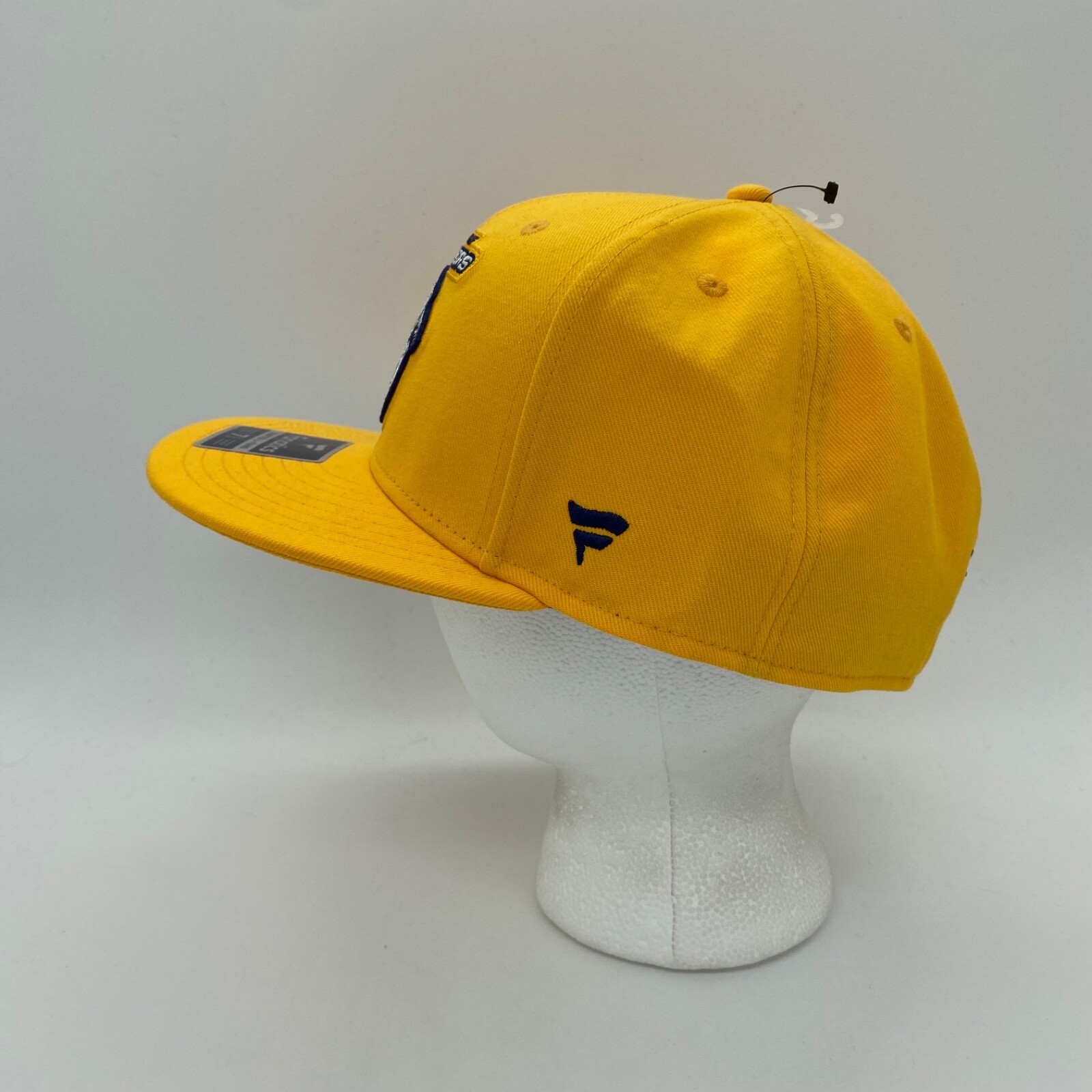 Fanatics Nashville Predators NHL Snapback Hat Cap Solid Yellow Logo Adjustable