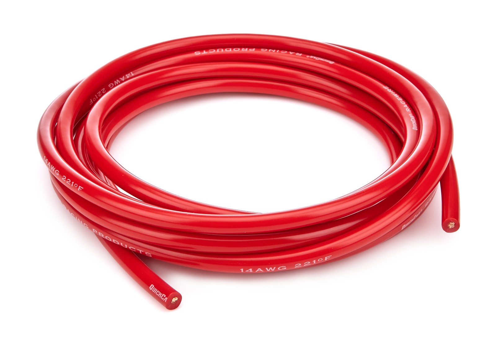 Quickcar Racing Products Wire 14 Gauge Red 10ft 57-2011