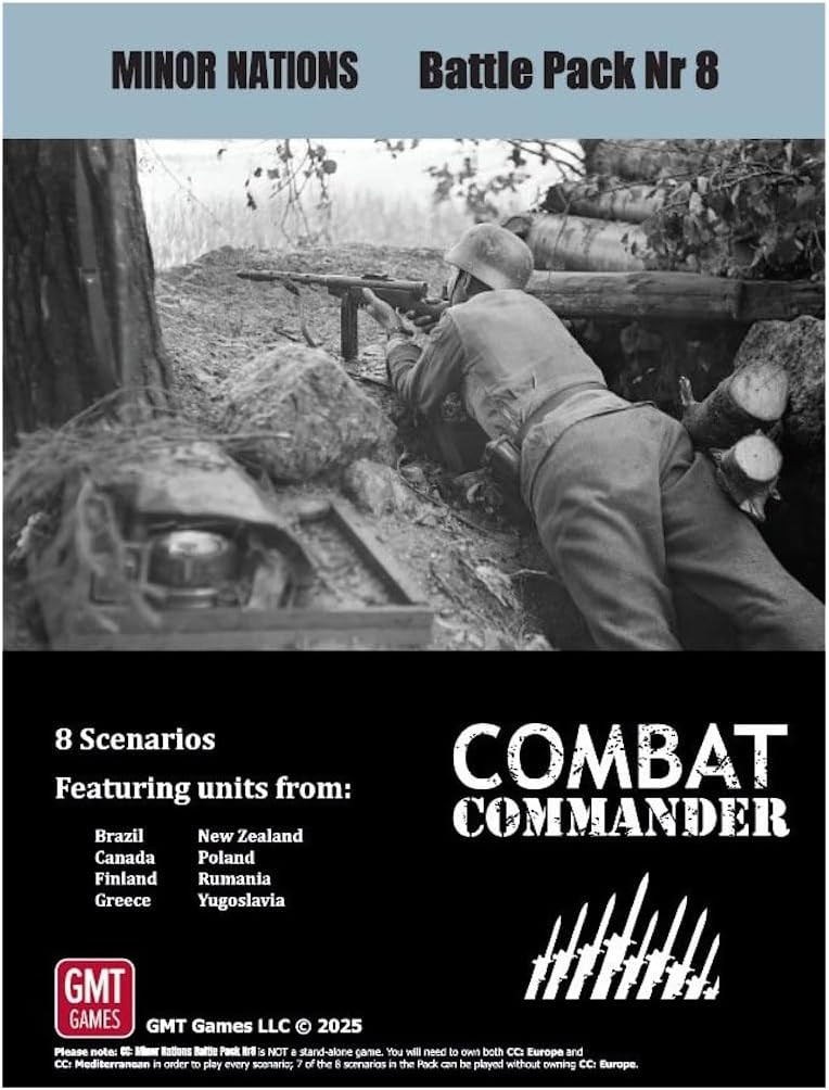 GMT Games Combat Commander: Battle Pack #8: Minor Nations