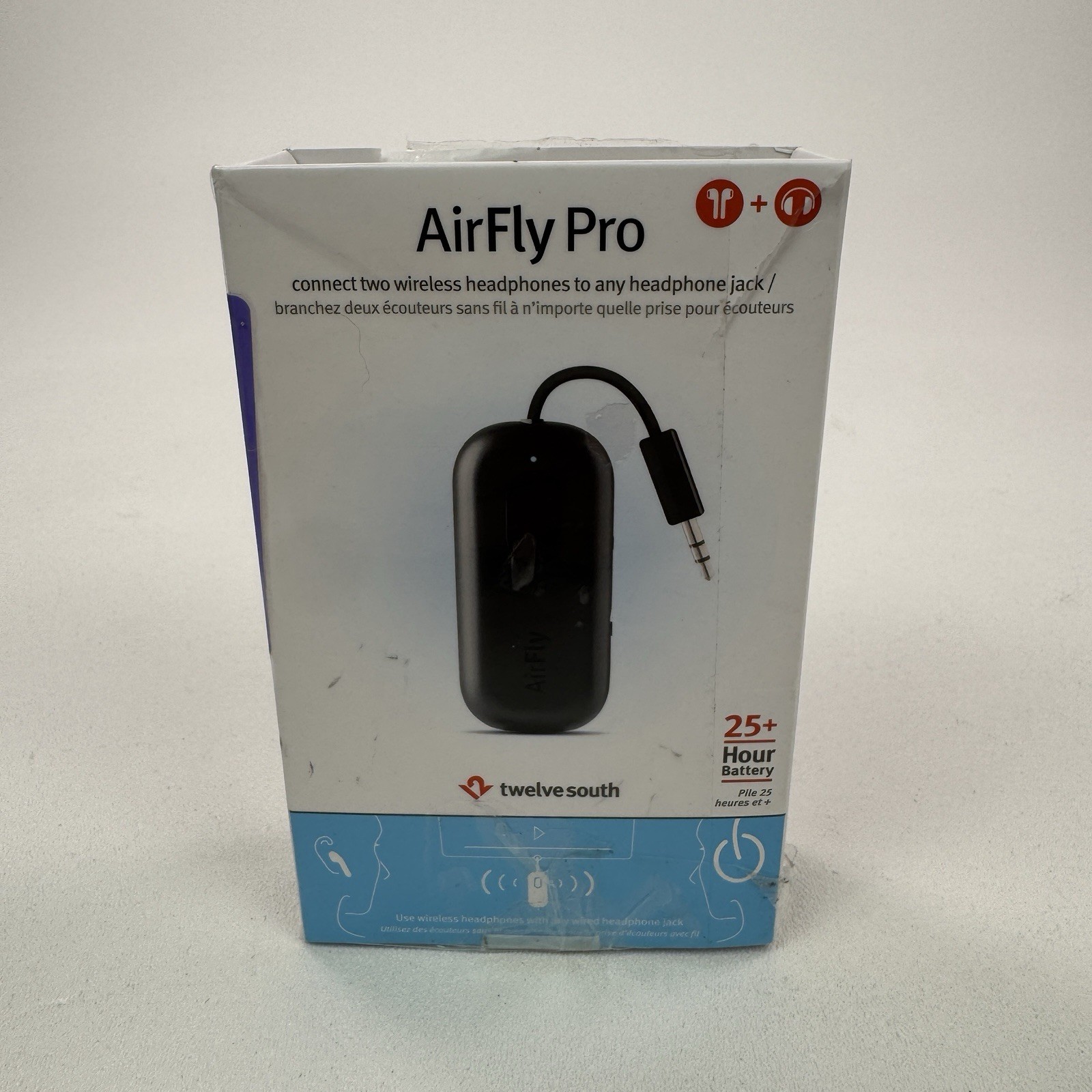 Twelve South AirFly Pro Bluetooth Audio Transmitter New