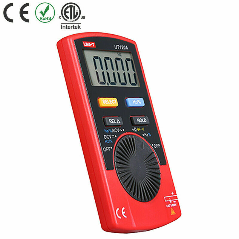 UNI-T UT120A Pocket Size Type DMM Digital Multimeter with Auto Range
