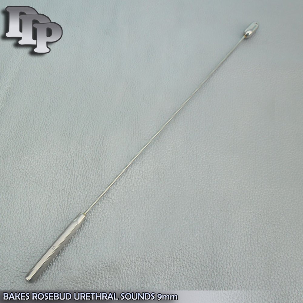 Two Pcs Bakes Rosebud Urethral Sounds 7MM & 9MM PINWHEEL DS-1530