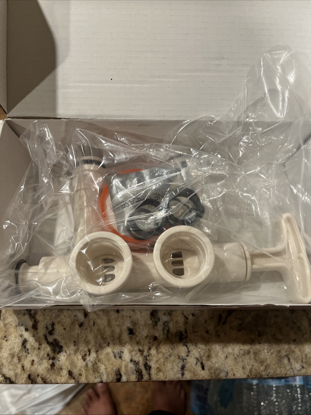 Water Softener Bypass Valve 7278434, Compatible with Sears, GE 3/4" Valves