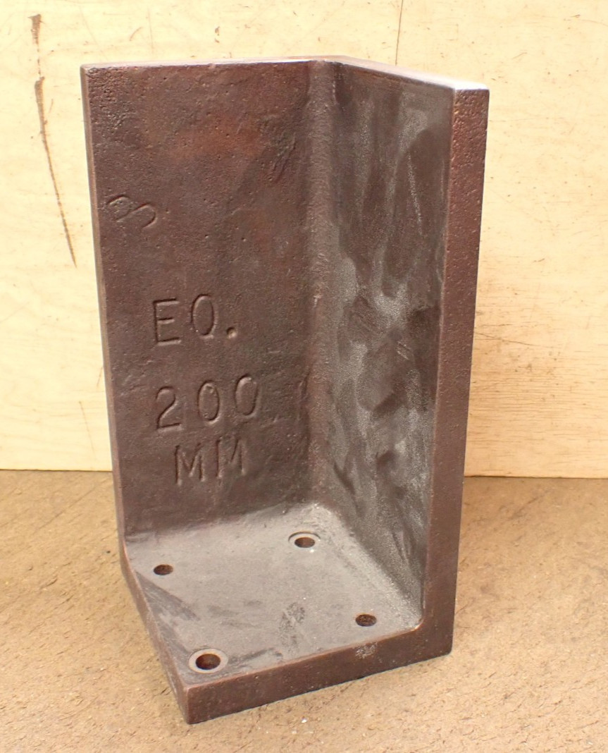 LOT Z15 EQ BASE IRON CORNER ANGLE PLATE CMM STAGING MACHINIST SETUP TOOLING