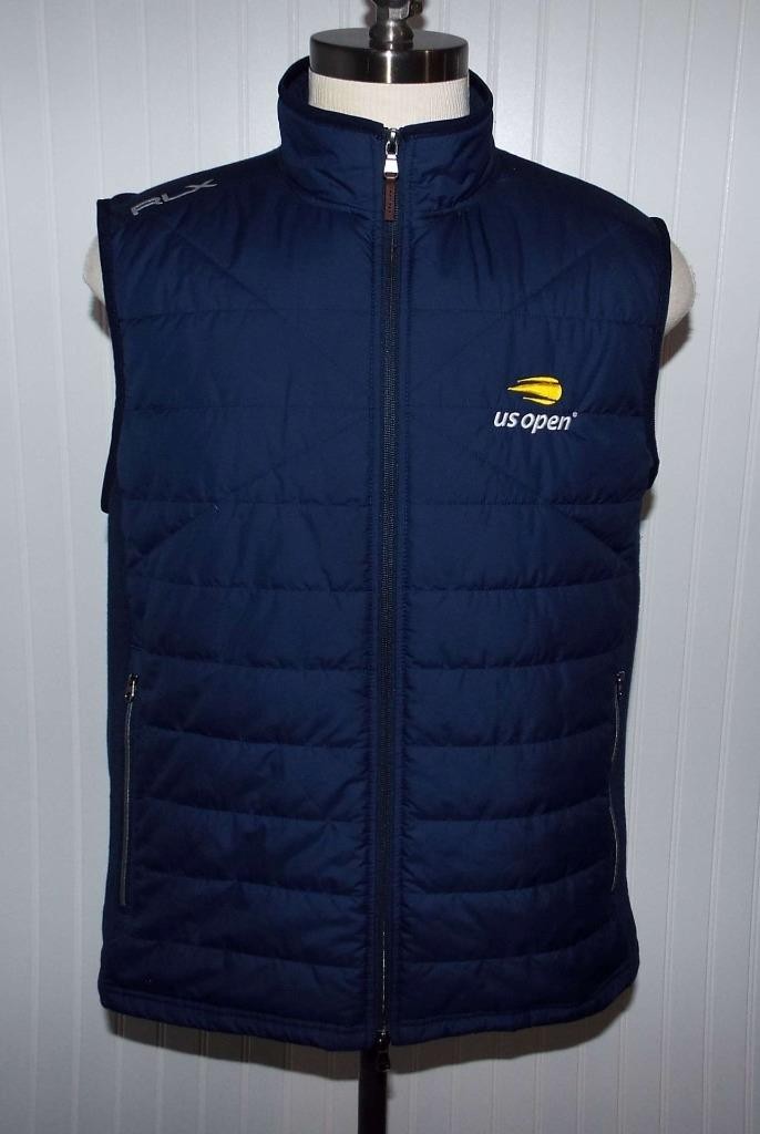 Men's RLX Ralph Lauren Vest Maestro DOBEL Tequila PGA Tour Sponsor US OPEN Large
