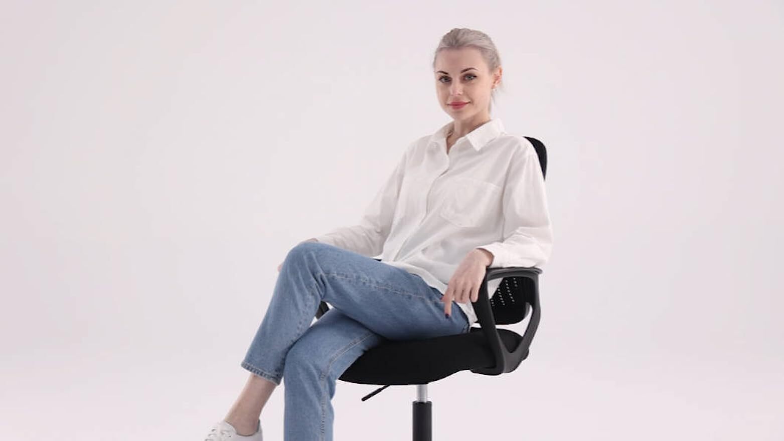 Drafting Chair Ergonomic Tall Home Office Standing Desk Chairs with Foot Ring