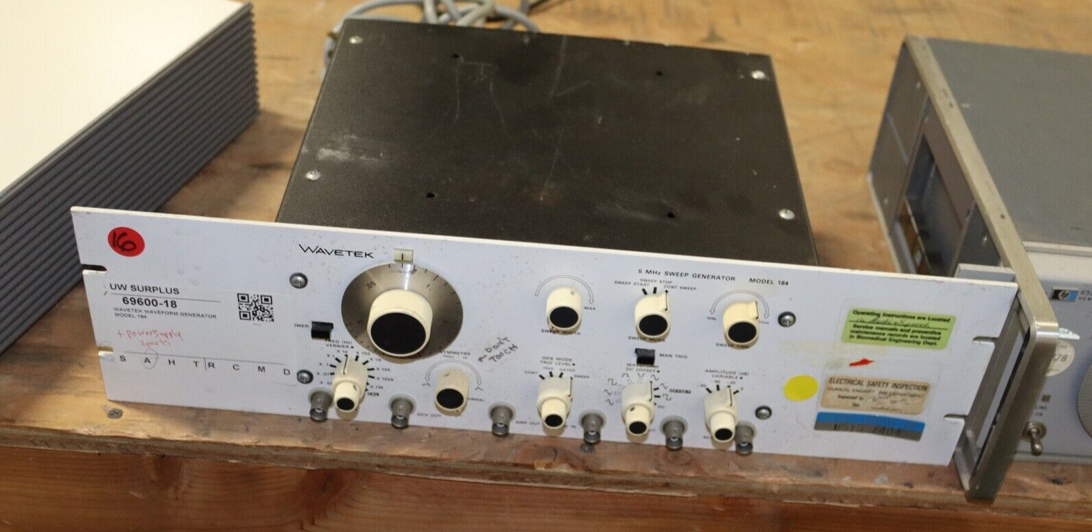 Wavetek Model 184   Sweep Generator