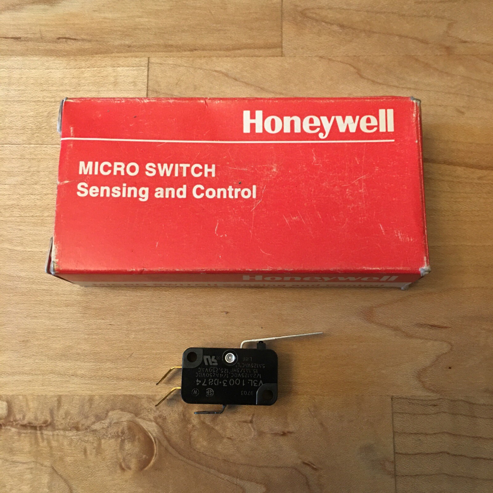 Honeywell Micro Switch V3L-1003-D874 Limit Switch 125/250VAC