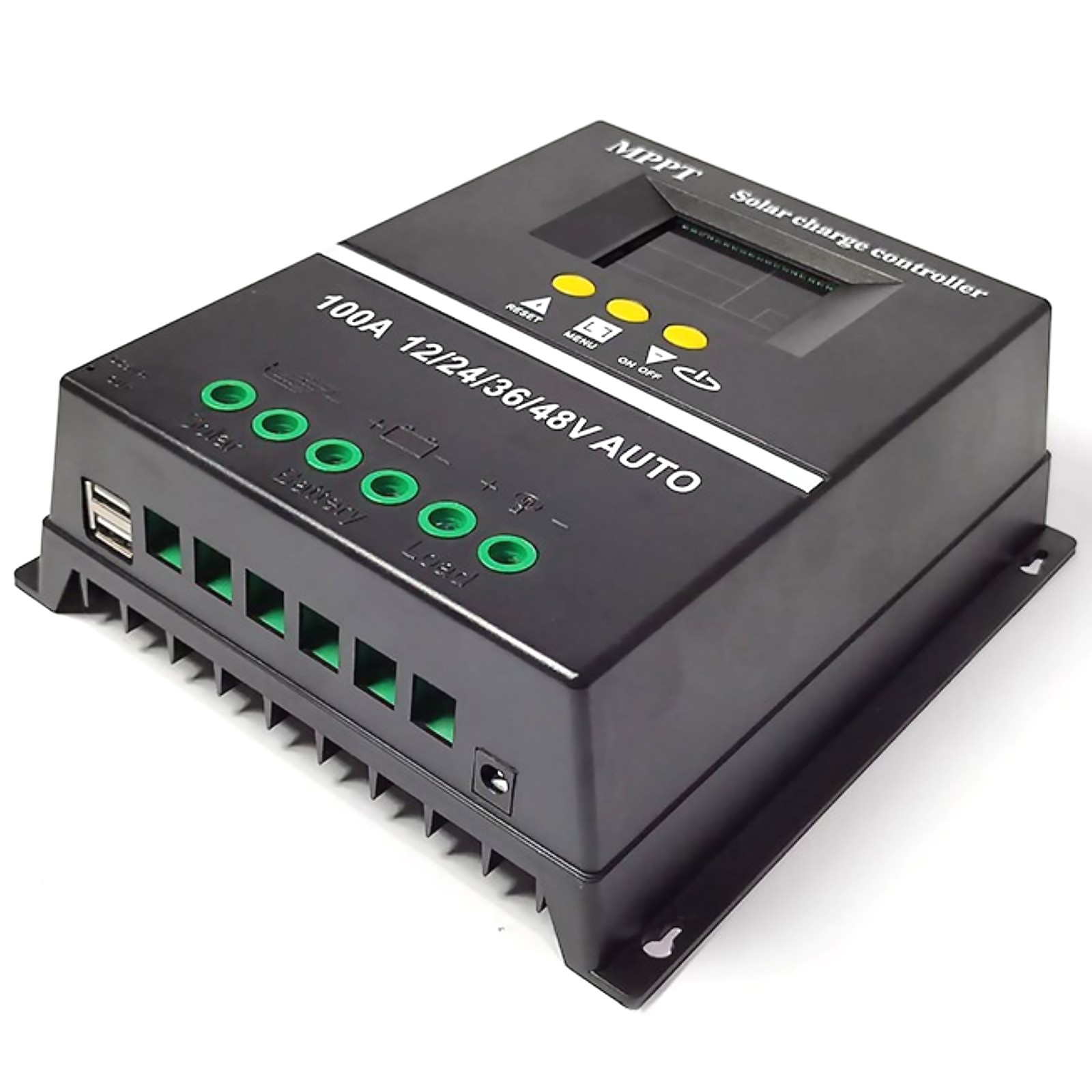 100A MPPT Solar Charge Controllers 12V 24V 36V 48V Convenient for Solar Panel