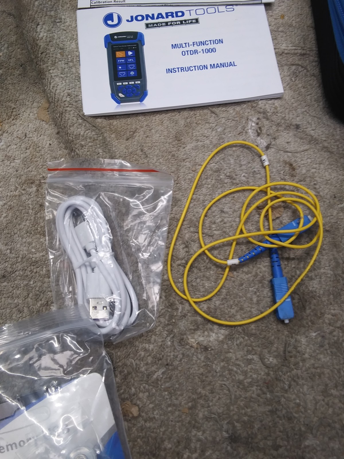 JONARD TOOLS OTDR-1000 MULTI-FUNCTION Optical Time Domain Reflectometer
