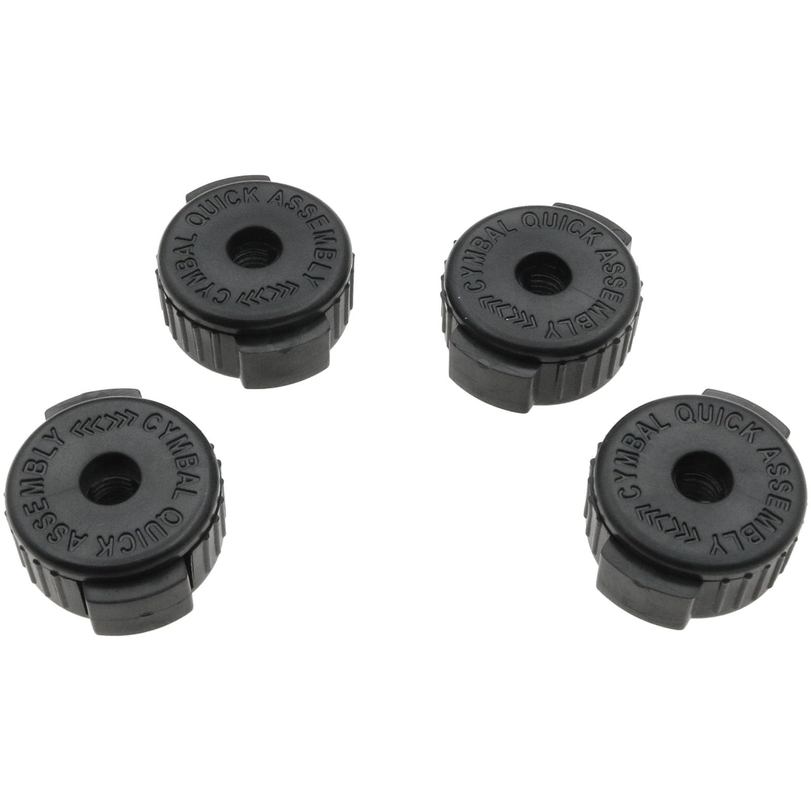 Safycaby 8-Pack Drum Cymbal Nuts, 8mm Plastic Quick Release Nut, black