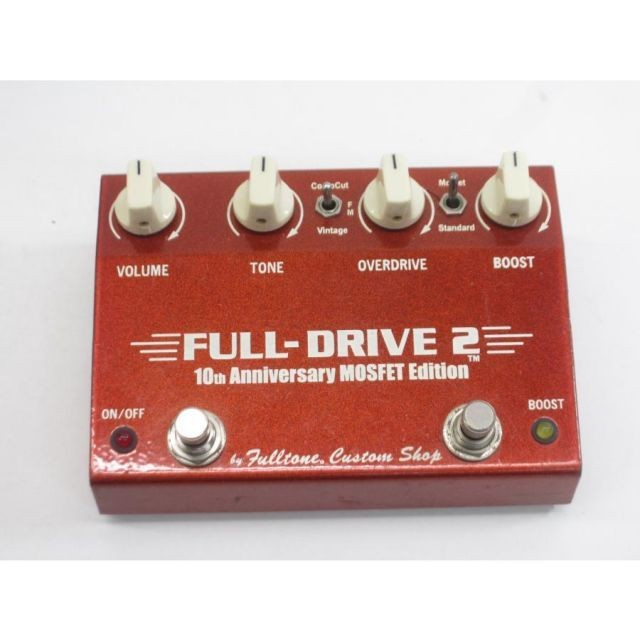 Fulltone Full-Drive 2 10th Anniversary MOSFET Edition Guitar Effector Pedal
