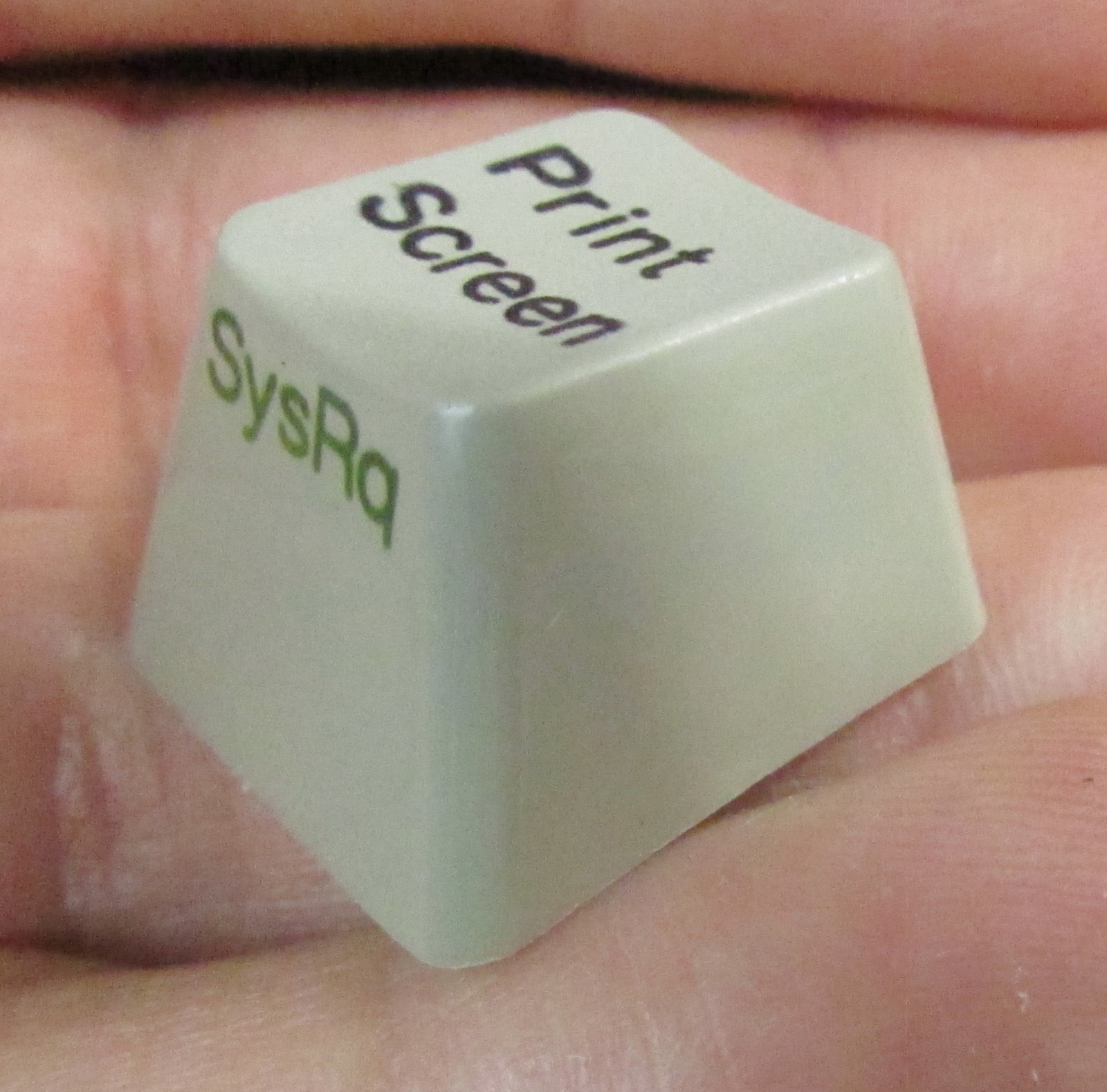 Vintage PRINT SCREEN SysRq KEY COVER for Vintage Clicky Mechanical Keyboard