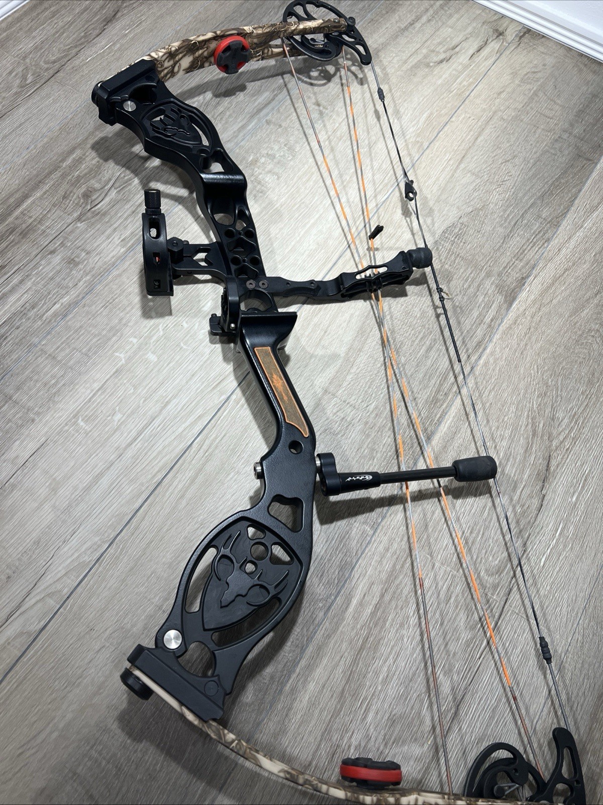 Athens Archery Recluse Compound Bow RH Bone Collector Stabilizer TruGlo Sight