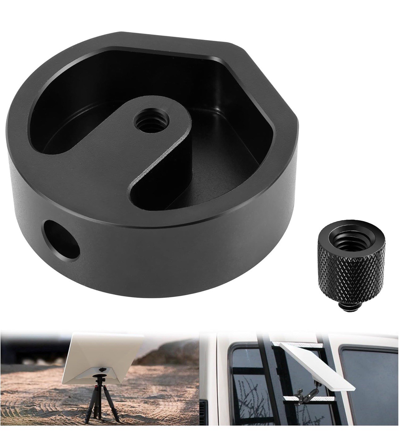 Tripod Adapter for Starlink Mini, Aluminum Alloy Tripod Mount Adapter,