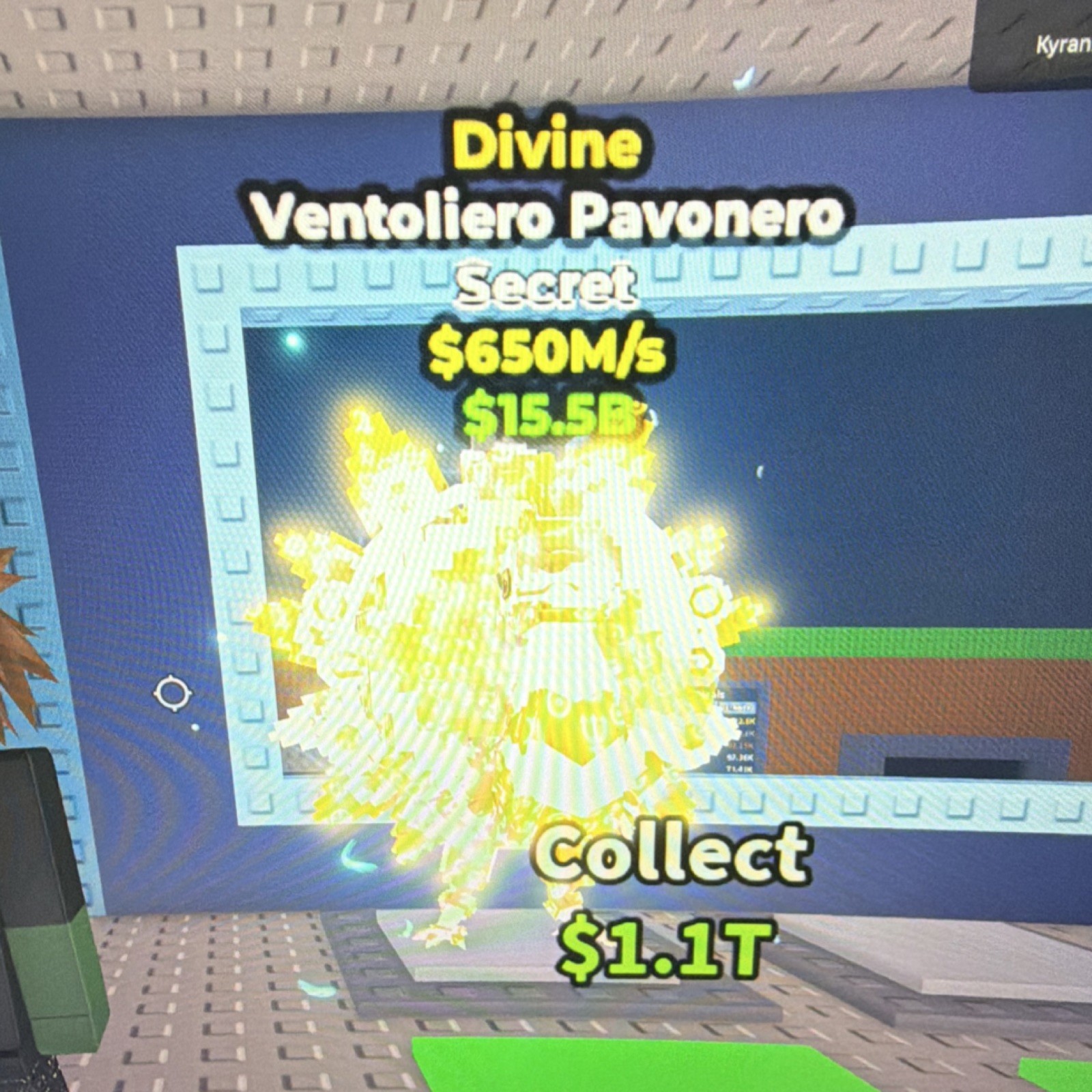 Divine Secret Ventoliero Pavonero Game Item
