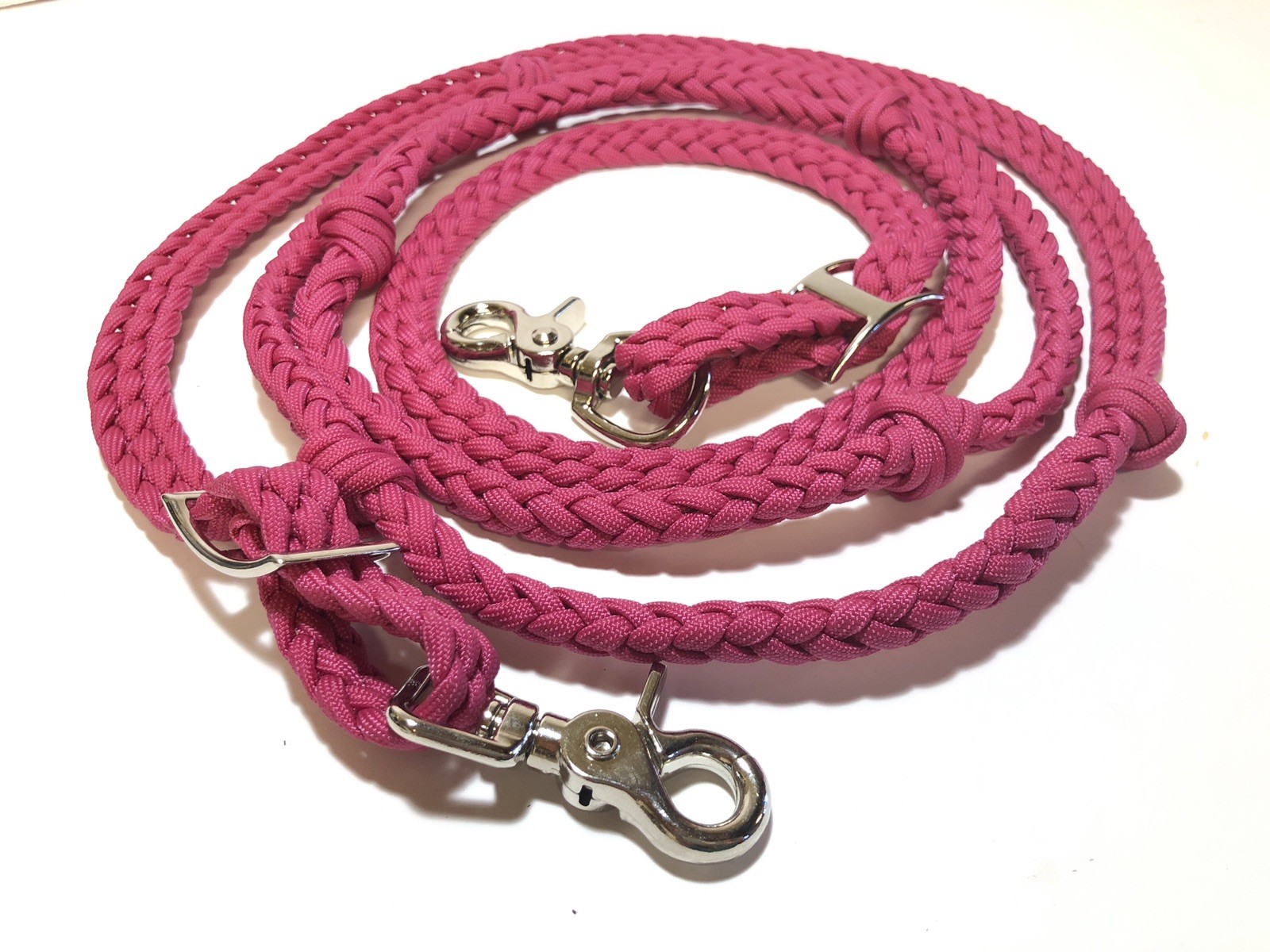 Barrel Reins fuschia
