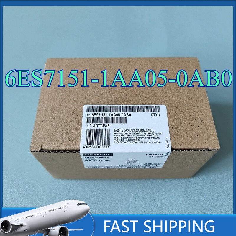 6ES7 151-1AA05-0AB0 NEW SIEMENS 6ES7151-1AA05-0AB0 ET 200S Interface Module
