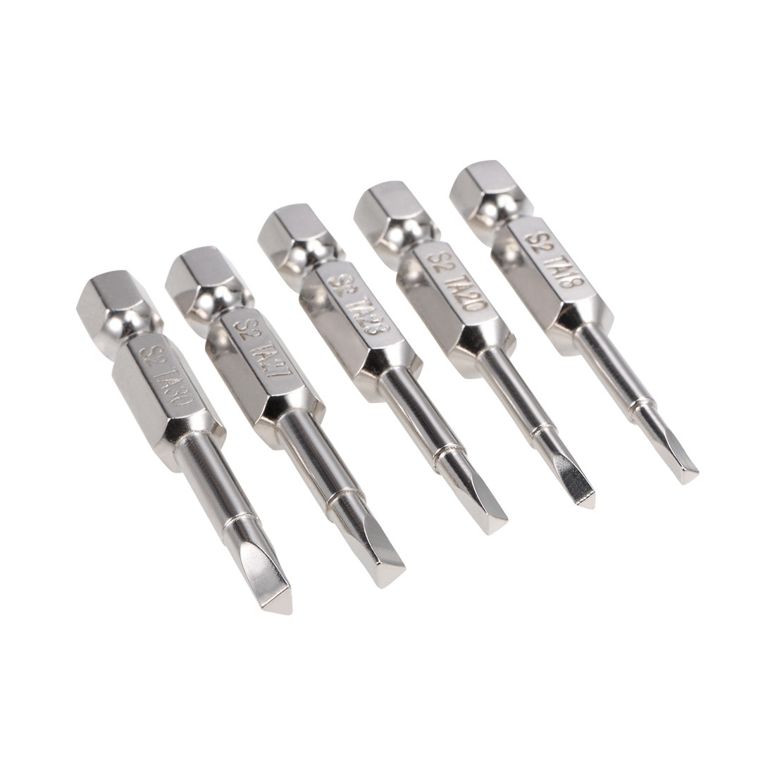 5-in-1 Triangular Bits 1/4 Inch Hex Shank Magnetic TA18/20/23/27/30 Screwdriver