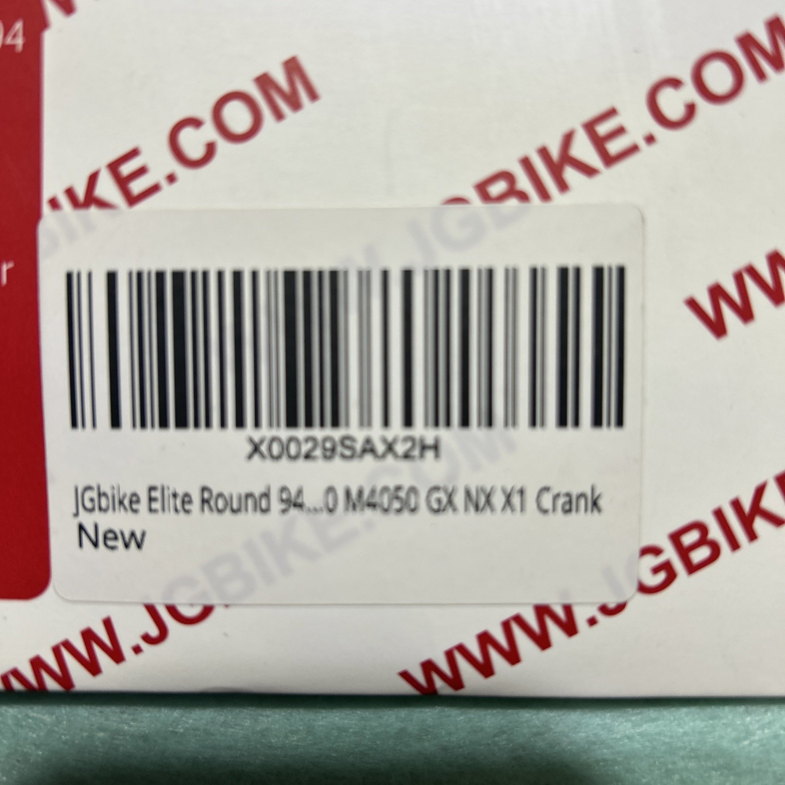 JGbike Elite 34T Round 96+94 Single Chainring Black New