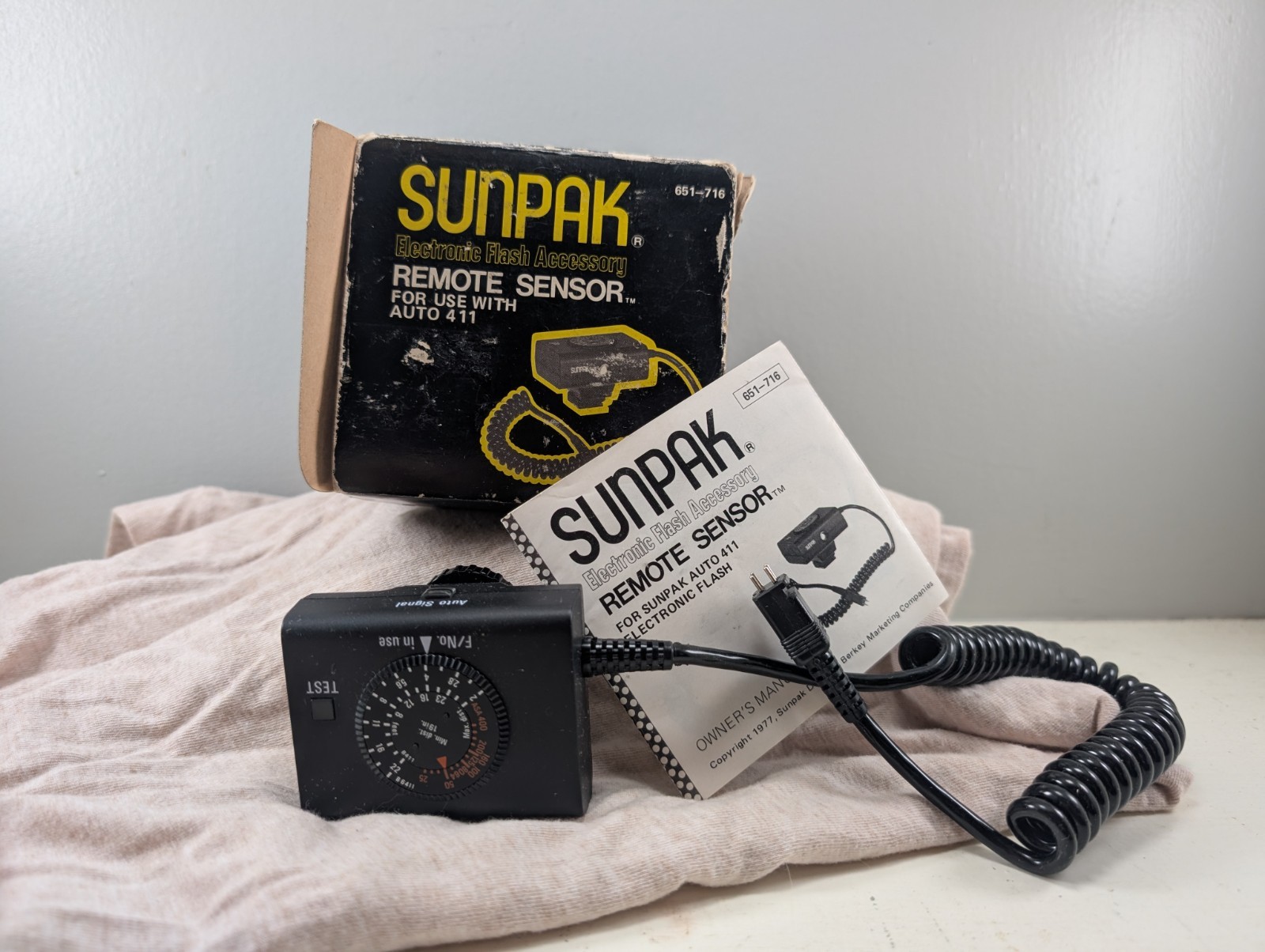 Sunpak Auto 411 Remote Sensor, 651-716
