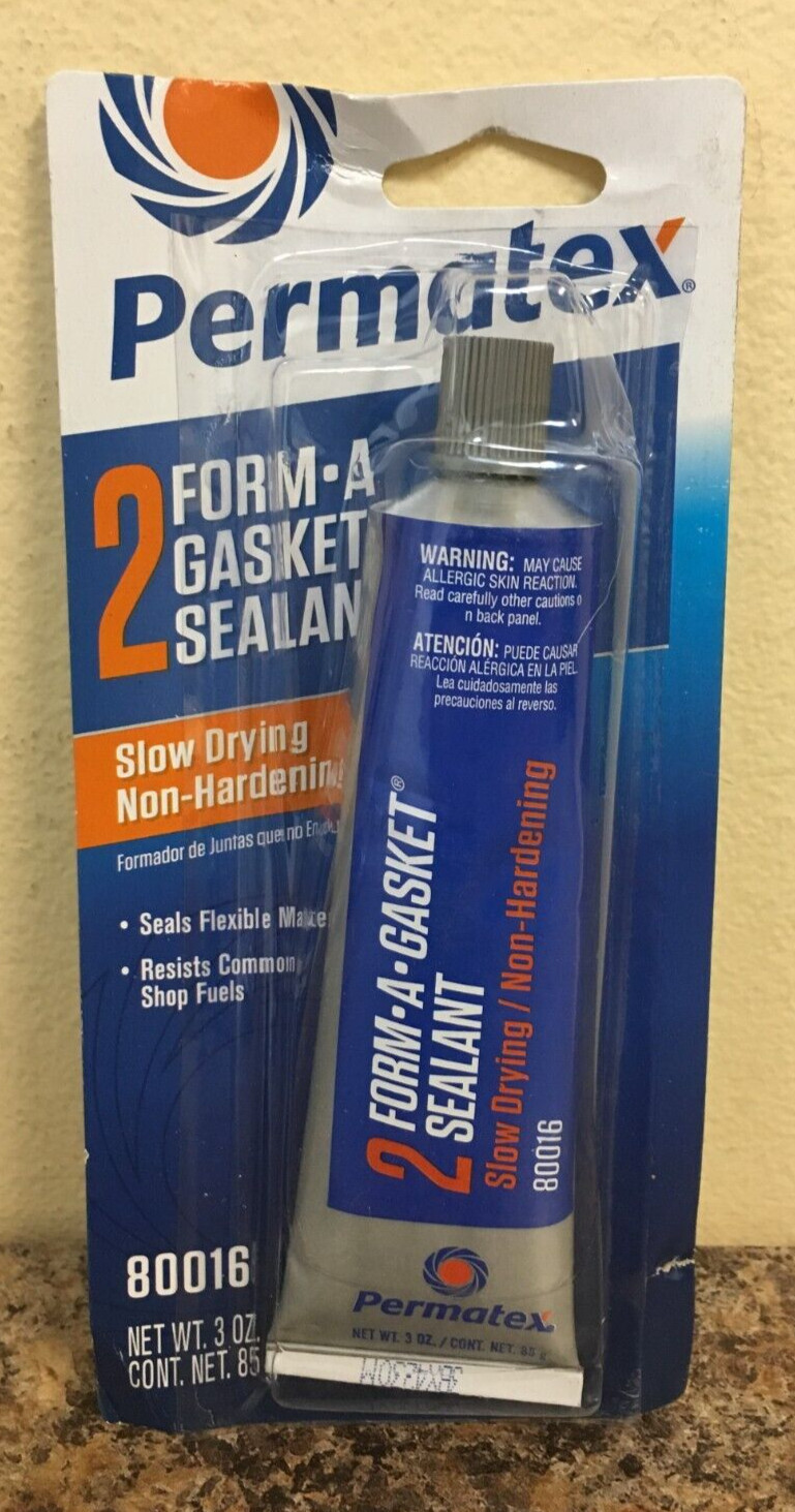 Permatex 80016 Form-A-Gasket Type 2 Automotive Gasket Compound 3 oz. 1 Pk