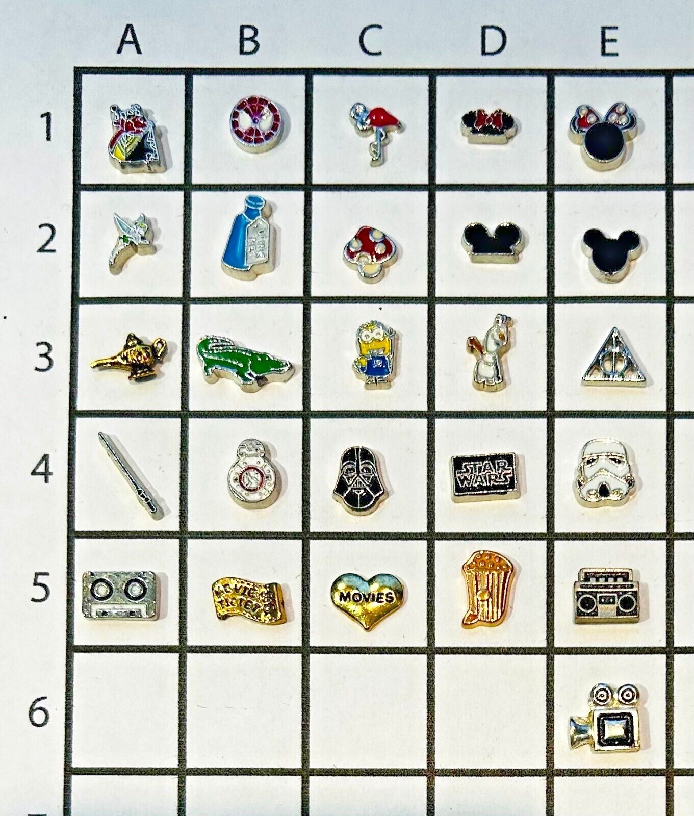 Floating Charms to fit Origami Owl #9 Buy 4 Get 1 Free MESSAGE FOR FREE CHARM!