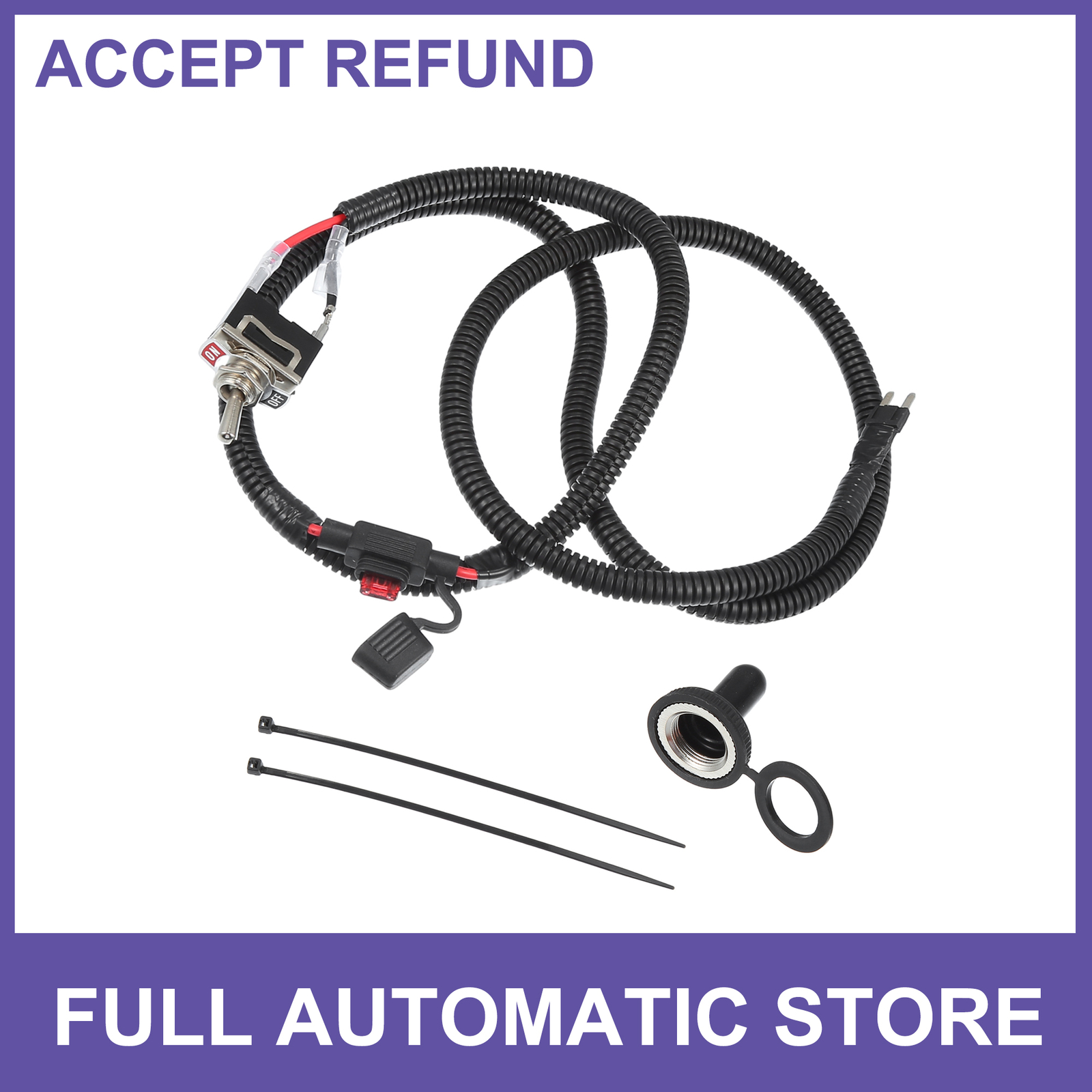 ONE 133.5cm 52.56" Fuse Bypass Switch Universal