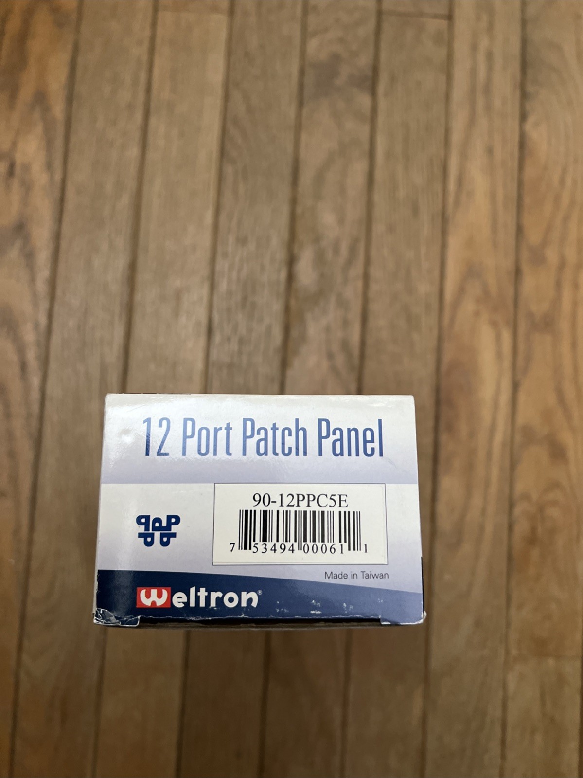 Welltron 12 port Ethernet patch panel-90-12PPC5E