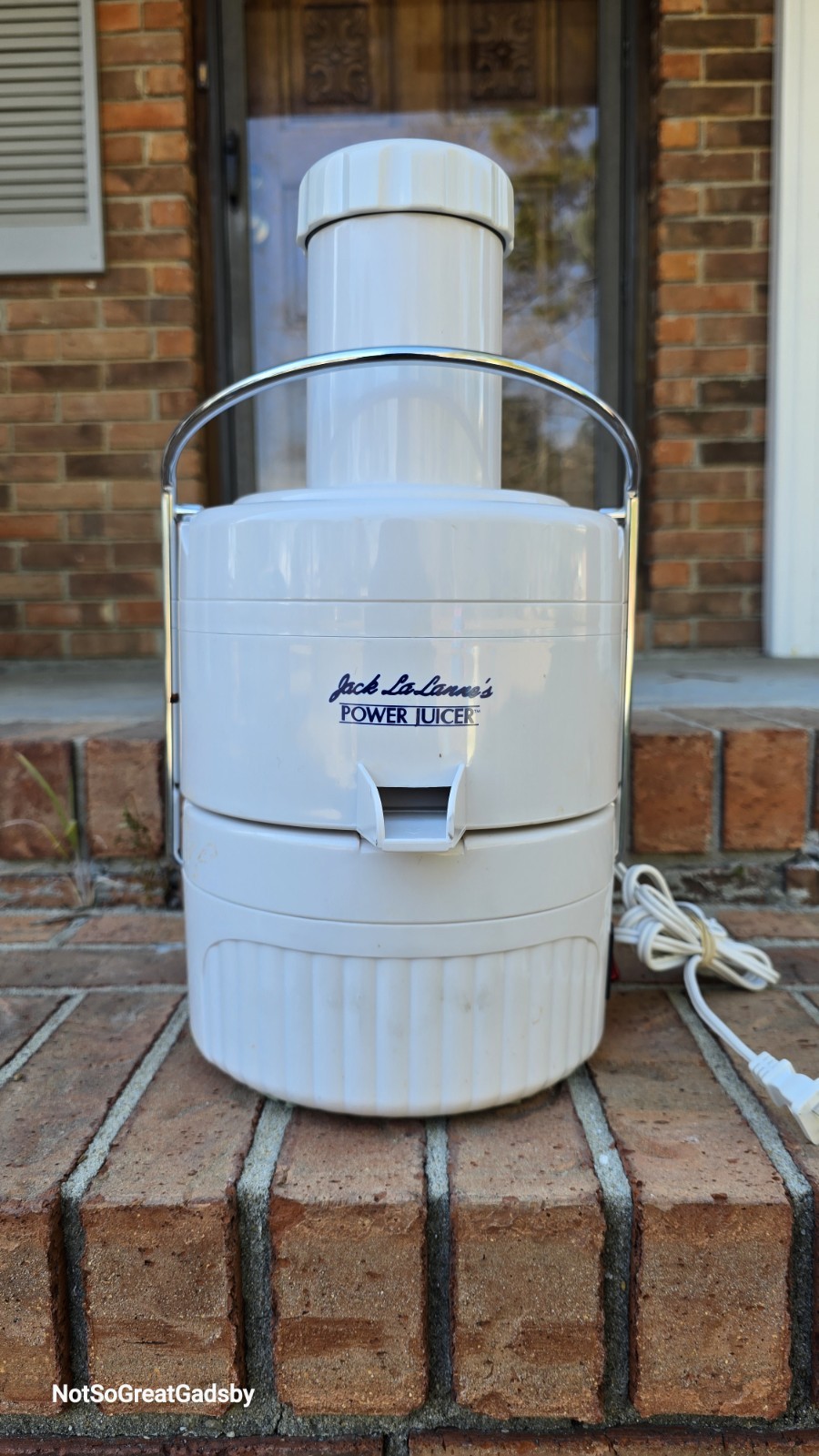 Jack LaLanne Power Juicer CL-003AP Extractor White No Pulp Catcher