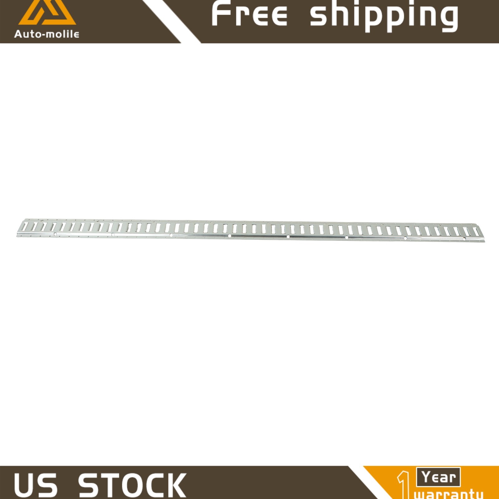 8 Pack Heavy Load E Track Tie Down Rail System 8' High Quality Horizontal Steel