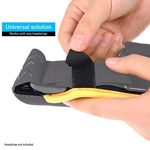 & Headstrap Floater compatible with GoPro Hero 7, 6, 2in1 Floating Wrist Strap