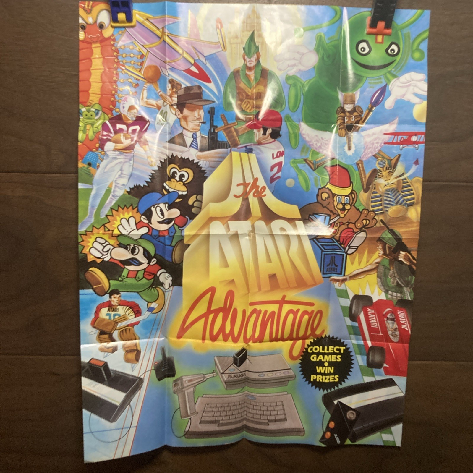 atari advantage collectors poster