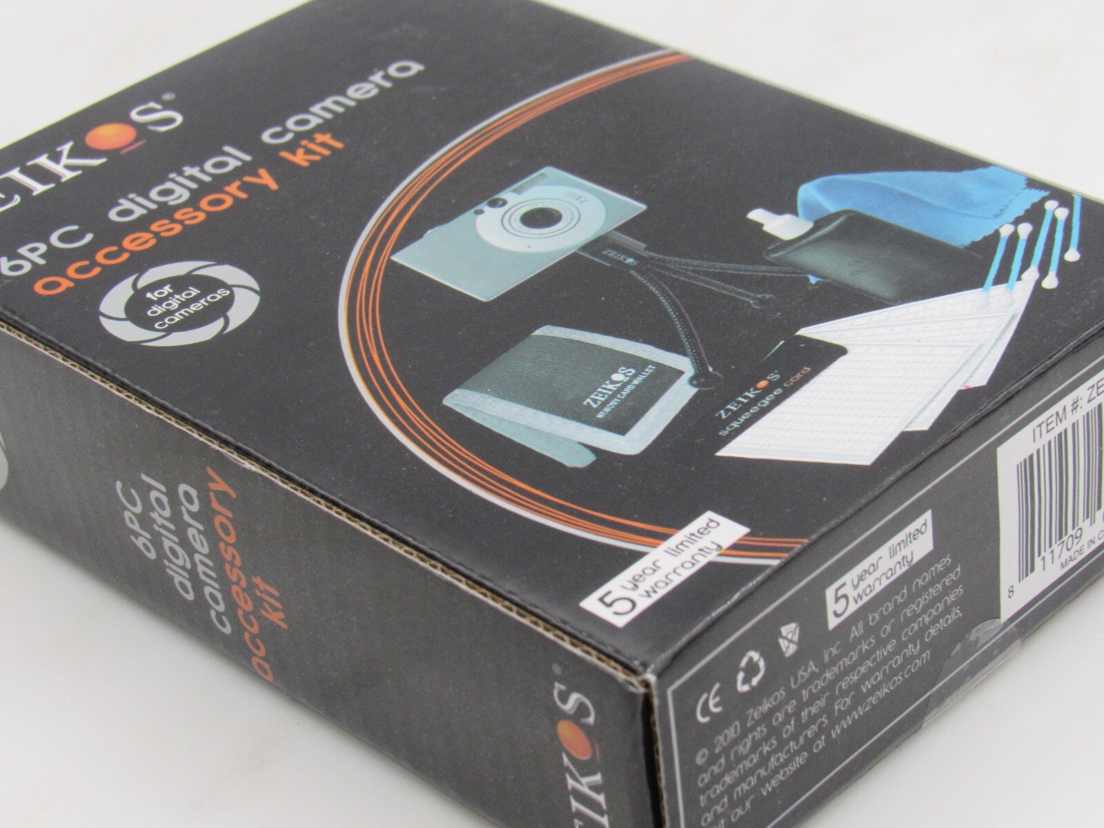 ZEIKOS 6PC DIGITAL CAMERA ACCESSORY KIT