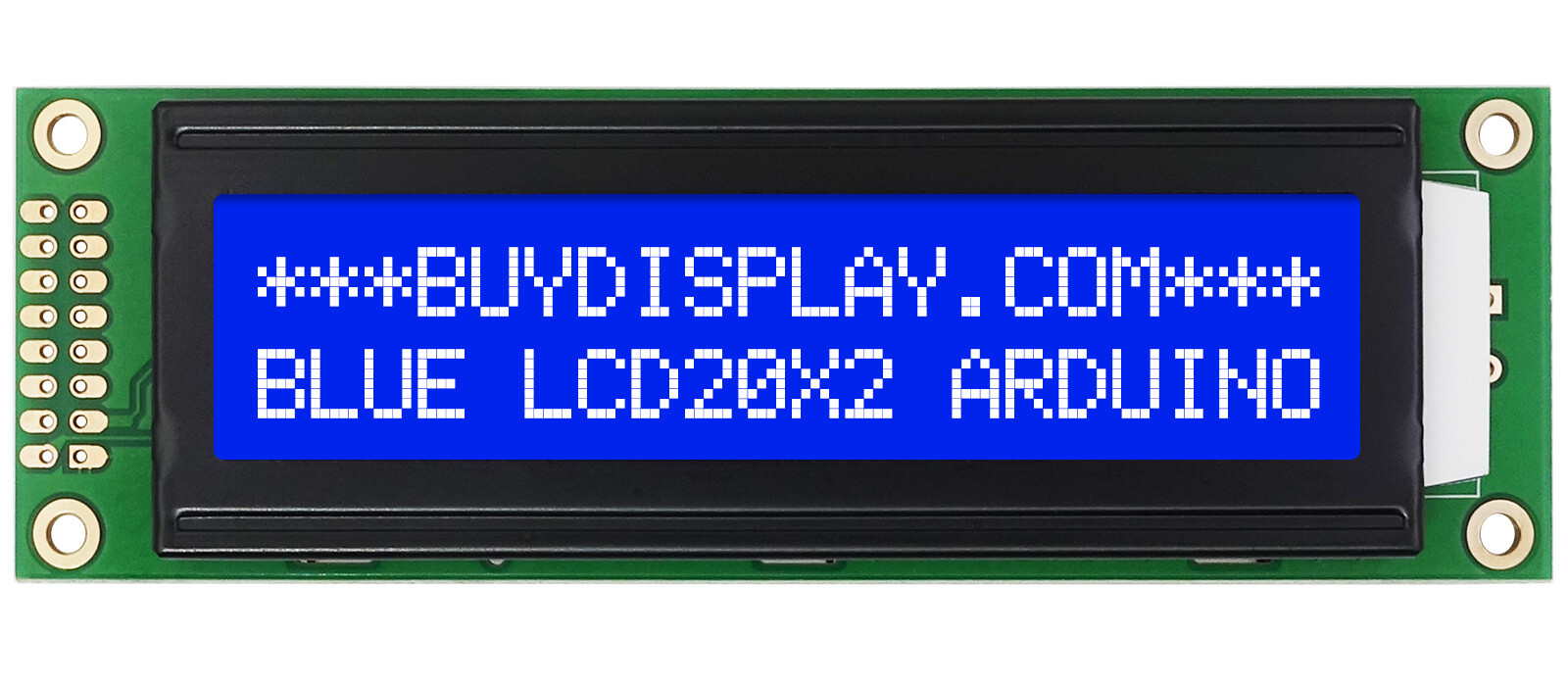 Low-Cost 2002 20x2 Charcter LCD Display Module Blue White Color