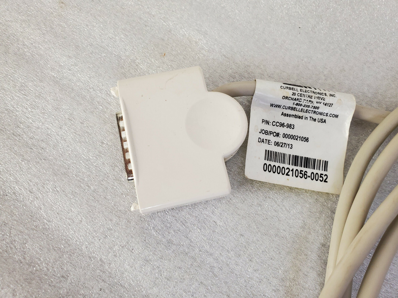 Curbell cc96-983 SIingle Pushbutton Sealed Call Cord 8FT "No Tariffs"