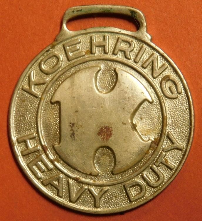 Koehring Heavy Duty Machinery Watch Fob Shl1A4-30