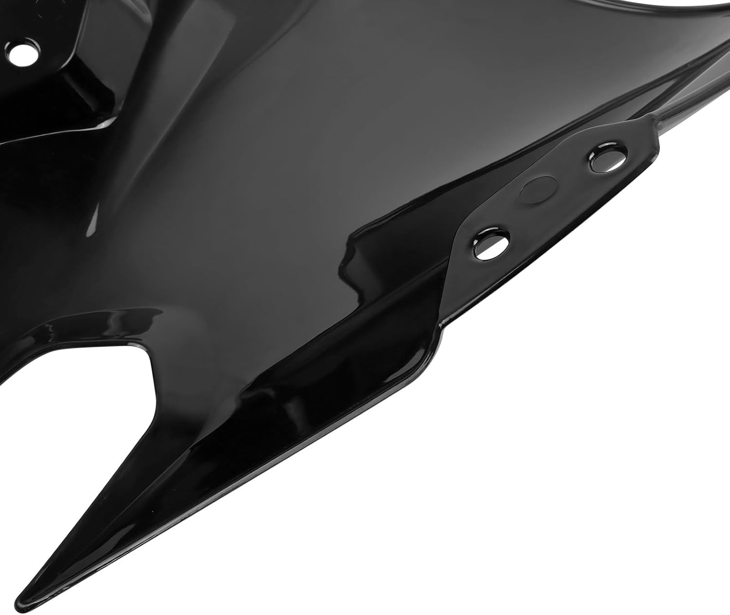 Black Windscreen Windshield for Kawasaki Ninja 500 2024 2025 Plastic Deflector