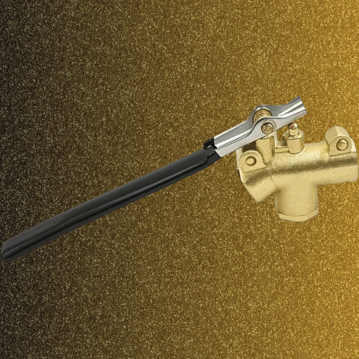 Carpet Cleaning 1/4" DAM Brass Angle Valve 1300 PSI Portable Wand & Truck mount