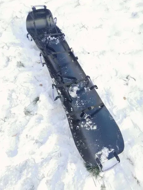 Evacuation plastic stretcher drag (220 cm x 50 cm)