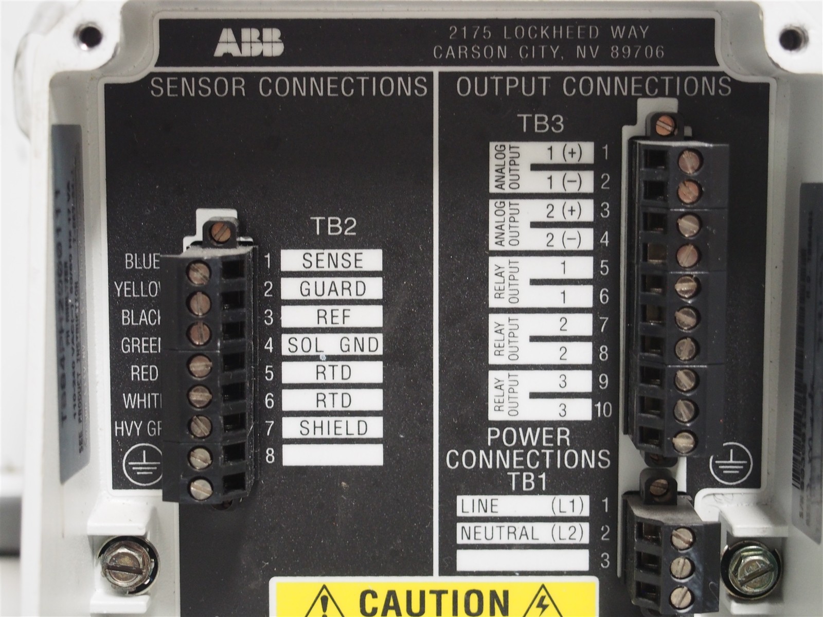 ABB TB84 PH Analyzer Transmitter TB84PH2000111